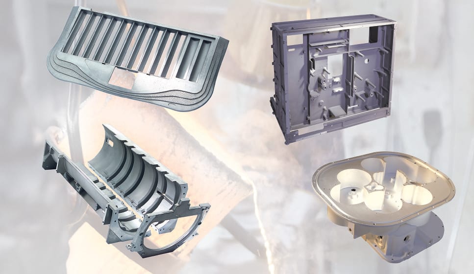 High quality aluminum castings